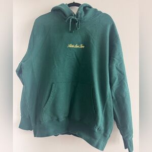 Aime Leon Dore green hoodie sweatshirt